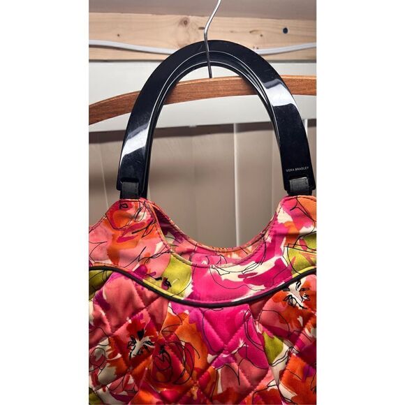 VERA BRADLEY MILLIE VINATGE ROSE HANDBAG - Picture 4 of 12